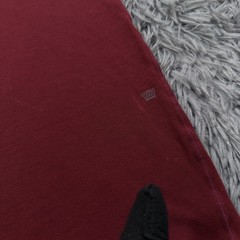 Mack Weldon Adult Shirt Large Red Daily Wear Pima Cotton Pullover Tee Mens
