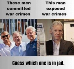JULIAN ASSANGE STICKERS VARIETY PACK (3)