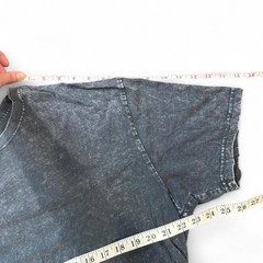 Weston Jon Boucher Dark Gray Acid Wash T Shirt XL 100% Cotton Grunge Skater