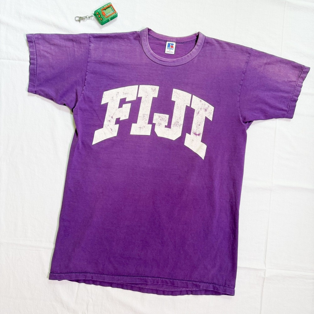 Vtg 80’s Fiji Russell Athletic Single Stitch T-Shirt – L