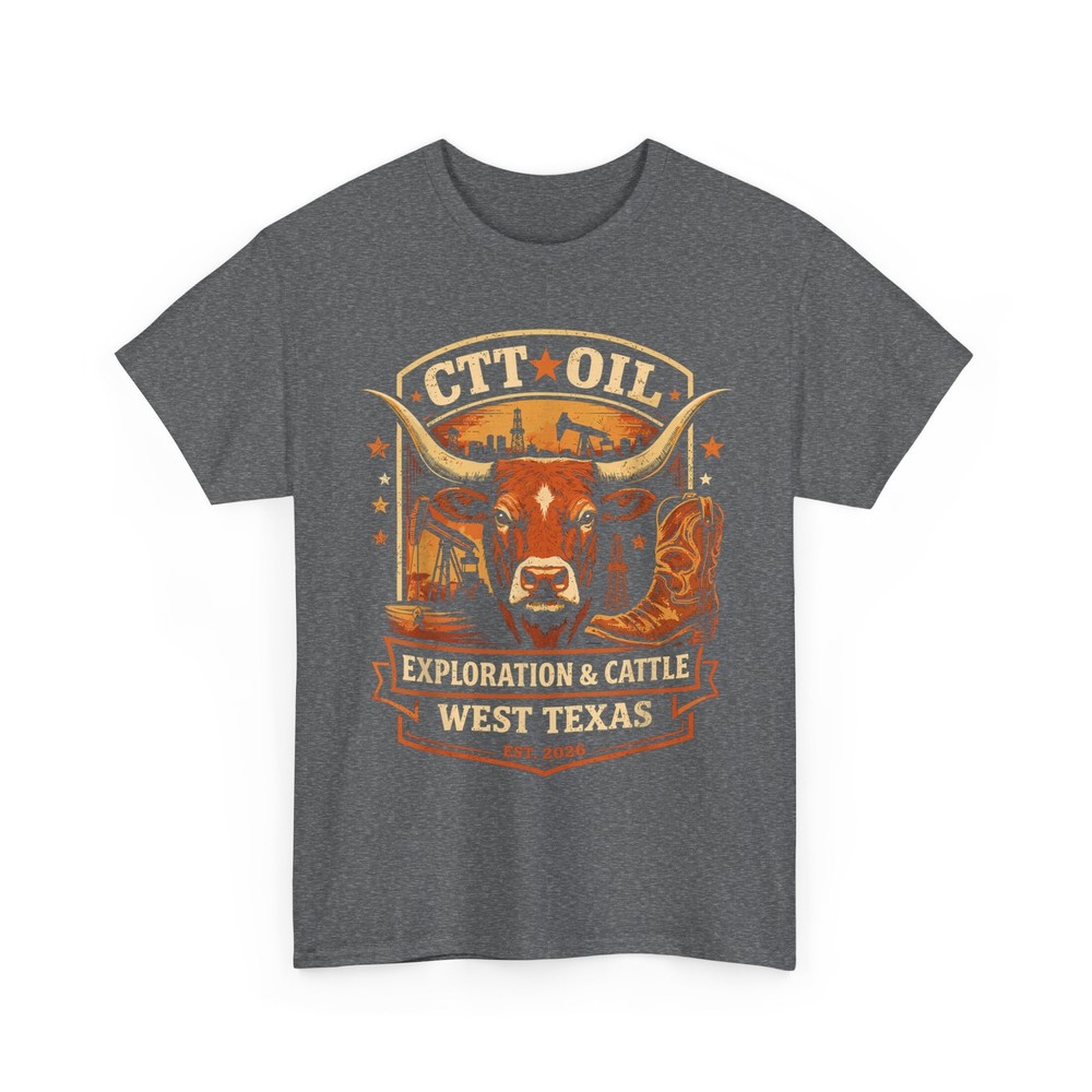 CTT Oil Exploration & Cattle Company Texas T-Shirt