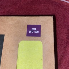 Brahma T-Shirt 2XL 50-52 Yellow & Black Pocket 2 Pack Relaxed Moisture Wicking