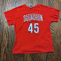 Zylan Cheatham # 45 Birmingham Squadron Red T SHIRT (Large) NBA G League