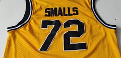 BAD BOY RECORDS BIGGIE SMALLS #72 STITCHED BASKETBALL JERSEY SHIRT MEN SIZE XL