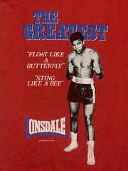 Vintage 1997 Muhammad Ali Lonsdale London Boxing T Shirt Made In England Large