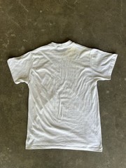 Vintage 80s Ronald Reagan Rambo Political T-Shirt Size Medium Single Stitch Rare