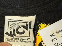 Vintage WCW Kevin Nash Shirt Mens 2XL Black Wrestling NWO Too Sweet 90s NWT