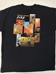 Vintage 2000s Y2K Ventura Emergency Response Team School Canyon Fire T-Shirt, XL