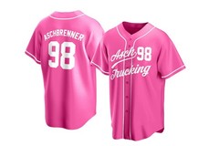 Custom Name Number Team Fan Sport Lover Baseball Jersey AOP Shirt Full Size