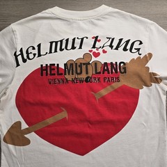 Helmut Lang Archive Rare Heart Arrow Graphic Tee Small Designer Fashion Y2K