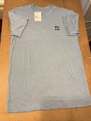 NEW WITH TAGS! MAVEN SUPER SOFT SAILER S T Shirt Tee Blue Mens Medium Comfy!