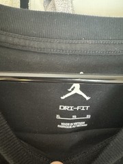 Jordan Dri-FIT Graphic T-Shirt XL – Black