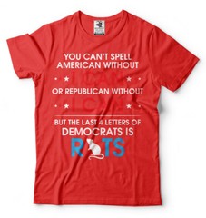 Republican Political T shirt Anti Democrats Shirt Trump 2024 Election Shirts