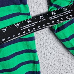 Polo Ralph Lauren Hooded Tee Shirt Mens M Striped Cotton Long Sleeve Drawstring