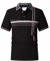 Men’s Luxurious Polo Shirt,Italian Style,Stretch M to 4XL.…A5.A