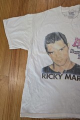 Vintage Ricky Martin B96 Summer Bash T Shirt Men XL 90s 1999 Music
