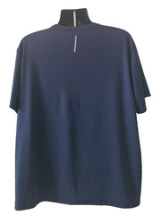 ATHLETIC WORKS Mens T-Shirt SIZE 3XL (54-56) DriWorks Short Sleeve London Blue