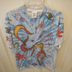 THE CURE Vintage 1992 Single Stitch AOP Tour Tshirt Double Sided Wild Oats Tag