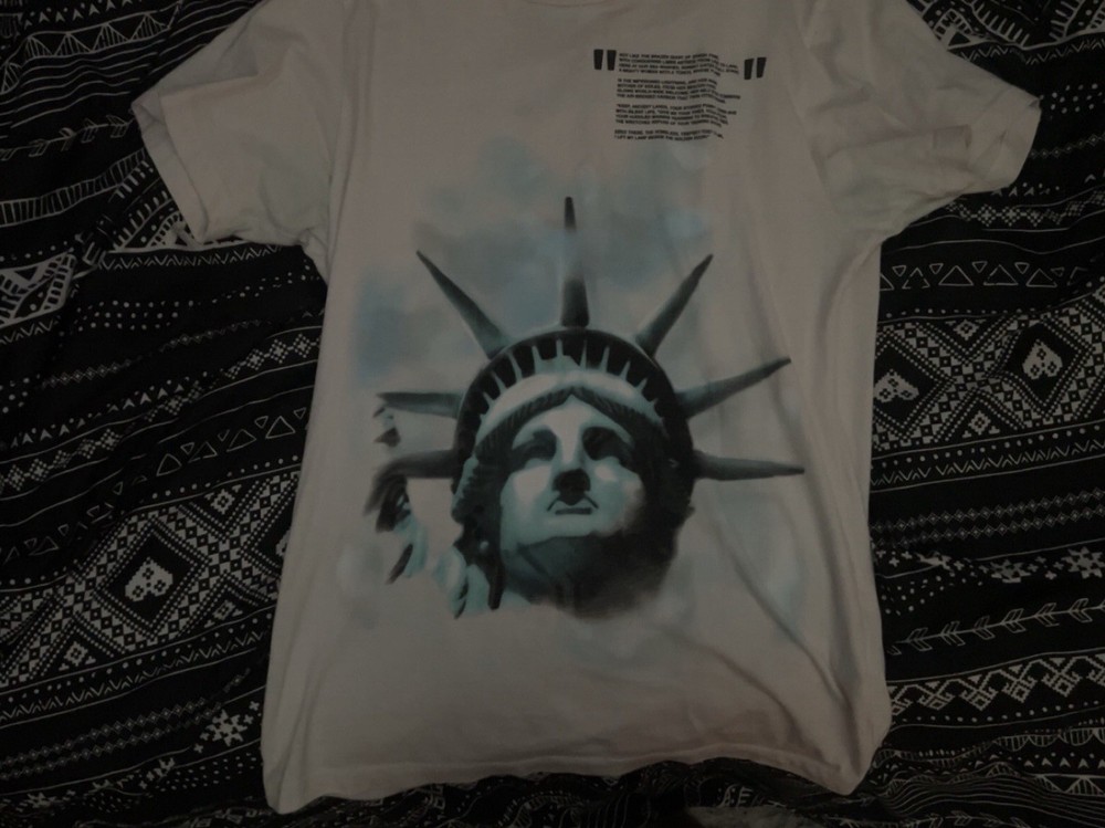 Statue Of Liberty Off White T Shirt