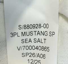 Ford Mustang Old Navy Shirt Mens 2XL White Graphic Tee Sea Salt Back Print XXL