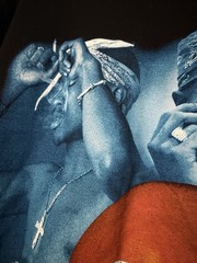 2Pac Shakur”All Eyez On Me” Vintage Black Short Sleeve Graphic T-Shirt Medium