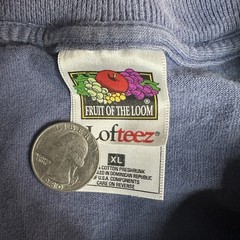 VIntage eBay Promo Shirt Mens XL Blue I’d Rather Be Trading on eBay Y2K Distress