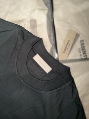 Fear of God Essentials T-Shirt Stretch Limo Black- 100% Authentic XS TO XL SIZE