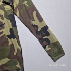 Citylab Classic Thermal Shirt Mens M Multicolor Camouflage Cotton Waffle Knit