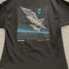 Vintage 90s “Blackbird A4 Skyhawk” Graphic Print Shirt