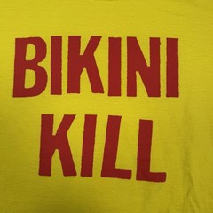 BIKINI KILL Shirt Adult Small authentic Riot Girl Punk Feminist Joan Jett Hole