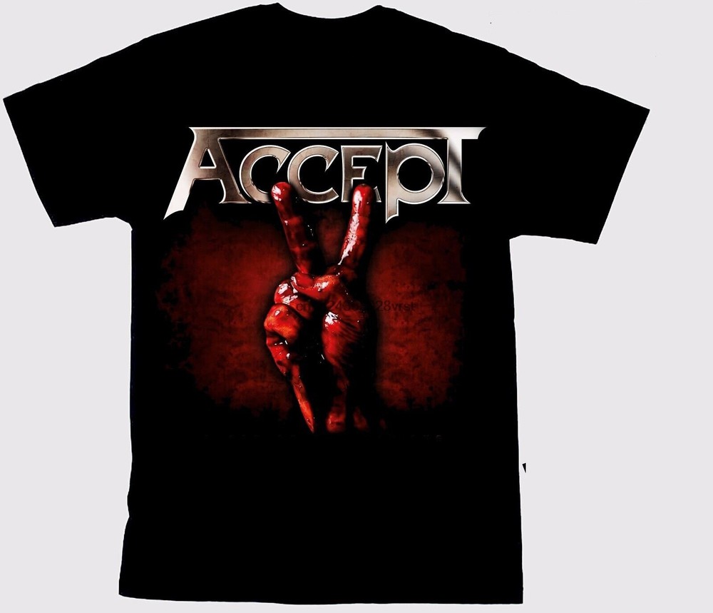 ACCEPT Album Tour Concert Black Unisex S M L 234XL T-shirt D540