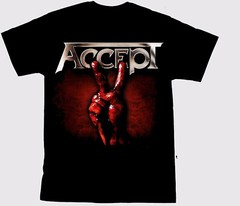 ACCEPT Album Tour Concert Black Unisex S M L 234XL T-shirt D540