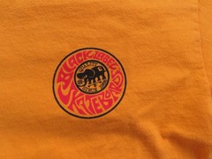 Black Label Skateboard Shirt Mens Large Yellow Long Sleeve Elephant Graphic Tee