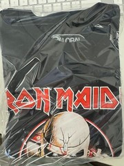 IRON MAIDEN SKULL FLAG GRAPHIC T SHIRT