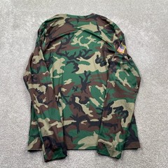 Nike Georgia Bulldogs Mens Medium Green Camo Long Sleeve Dri-FIT T-Shirt NCAA