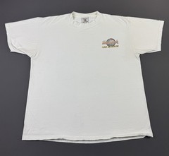 Rare Vintage 90s Hard Rock Cafe Los Angeles Melrose Band Music Art XL Promo Tee