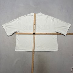 Eme Studios Camiseta Logo Cropped Boxy Tee Shirt Short Sleeve Streetwear Skater