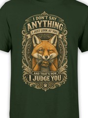 Judgy Fox T-Shirt | Unisex