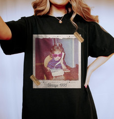 Custom Vintage Photo And Year, Personalized Shirt with Picture EST 1996 Tee
