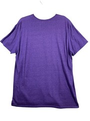 Evangelion 1.0 You Are (Not) Alone Shirt Mens XL Purple Neon Genesis Evangelion