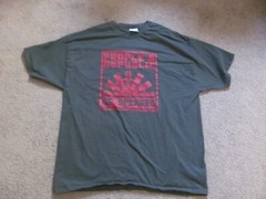 Vtg. Port and Company T Shirt People’s Republic of Spenard Men’s Size 2XL Green.