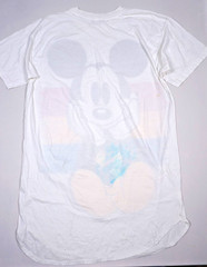 Vintage 90s Disney Mickey Mouse Sleep Shirt One Size AOP Cartoon Dress