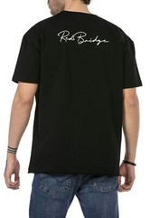 Redbridge Men’s T-Shirt Oversized Wide Cut Basic Signature Front Logo