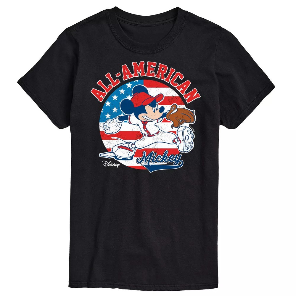 Disney Mickey Happy Americana T-Shirt Unisex1