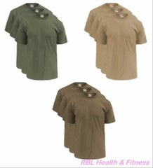 SOFFE 3-Pack OCP Men’s T-Shirts – 50/50 Cotton Poly – M280 Olive, Sand or Tan
