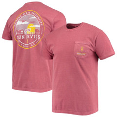 Men’s Image One Arizona State University Sun Devils T Shirt, style# 6030CC, sz M
