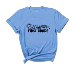 Hello First Grade Shirt, Back To School Shirt, Cute Back To School Shirt, Tie Dy