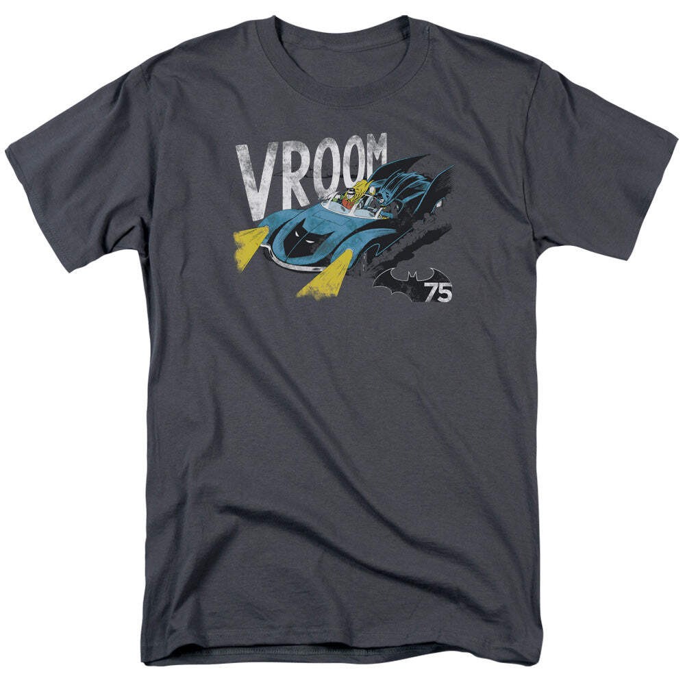Batman Vroom Licensed Adult Unisex T-Shirt Regular Fit Tee SM-3X