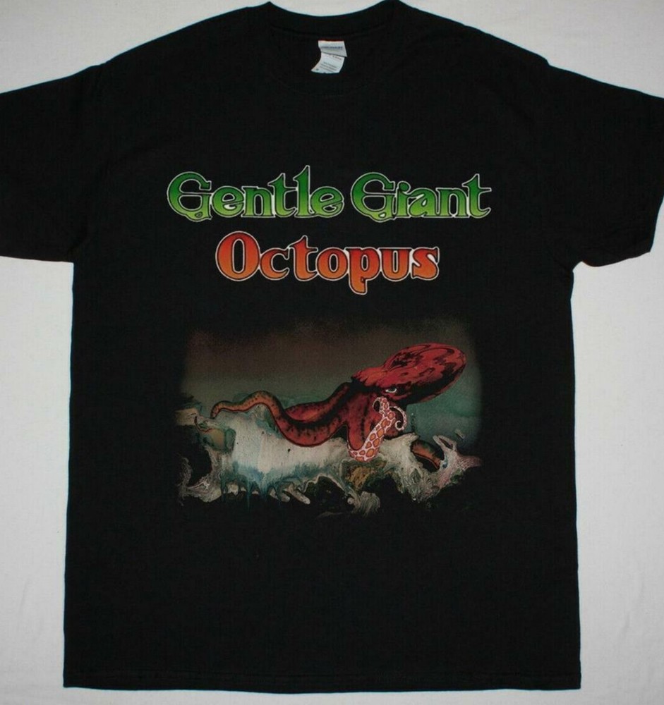 Gentle Giant Octopus Progressive Rock Yes Camel T-Shirt Holiday Gift Unisex Tee