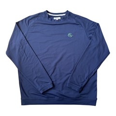 Peter Millar Men’s Medium Performance Long Sleeve Custom “S” Monogram Club Logo